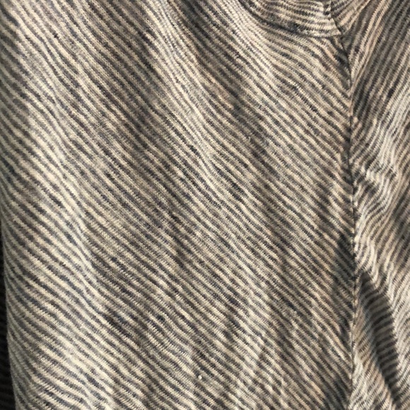 Antibes Blanc 100% Linen Coastal Striped Tank Top - Picture 3 of 8